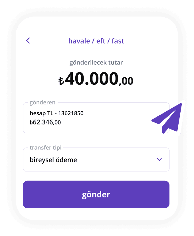 getirfinans para transferi kartı