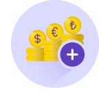 TL, USD ve EUR cinsinden 3’er hesap açabilir ve alt limit koşulu sağlanırsa her hesabından ayrı ayrı faiz kazanabilirsin