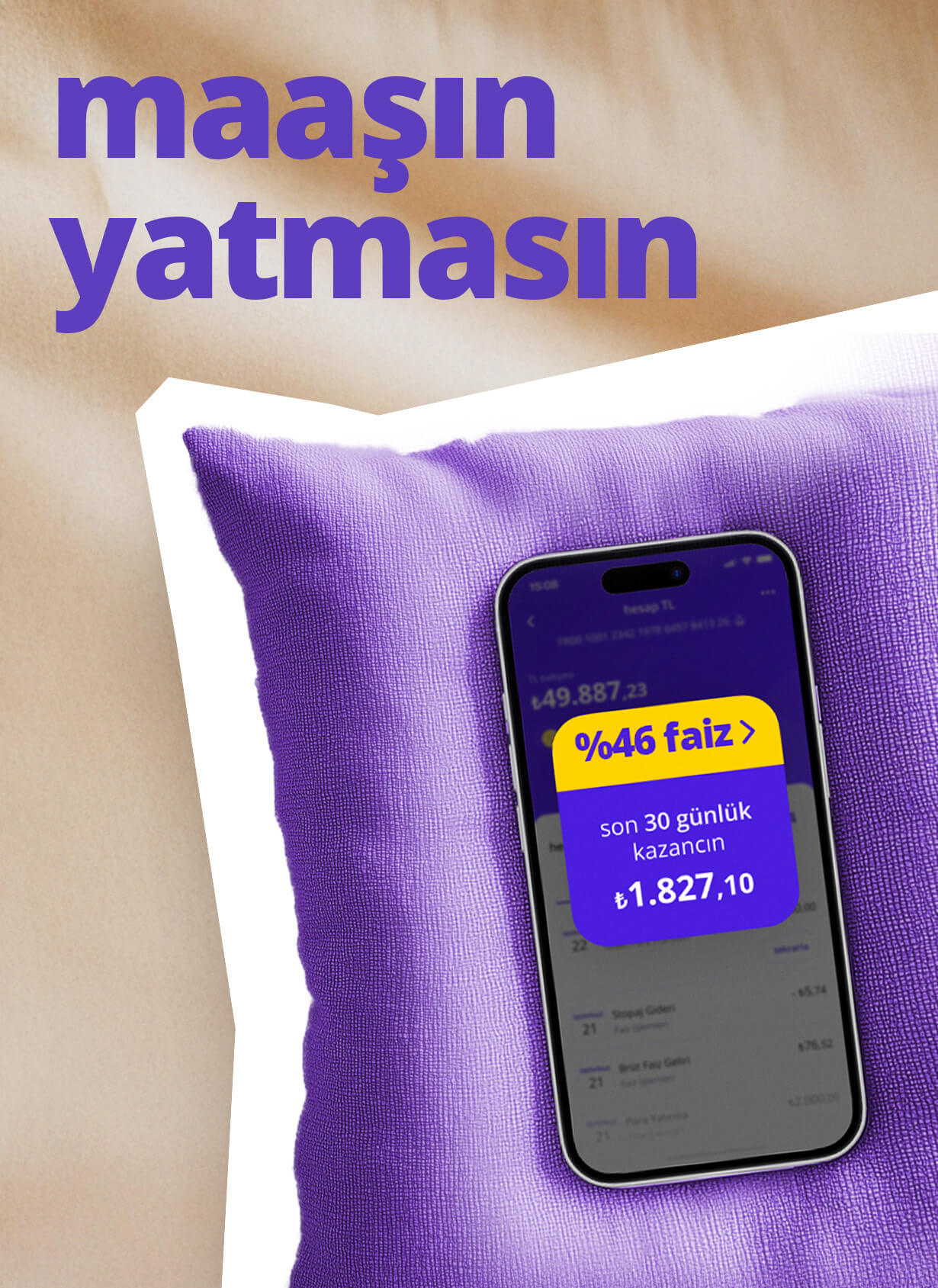 maaşın yatmasın
